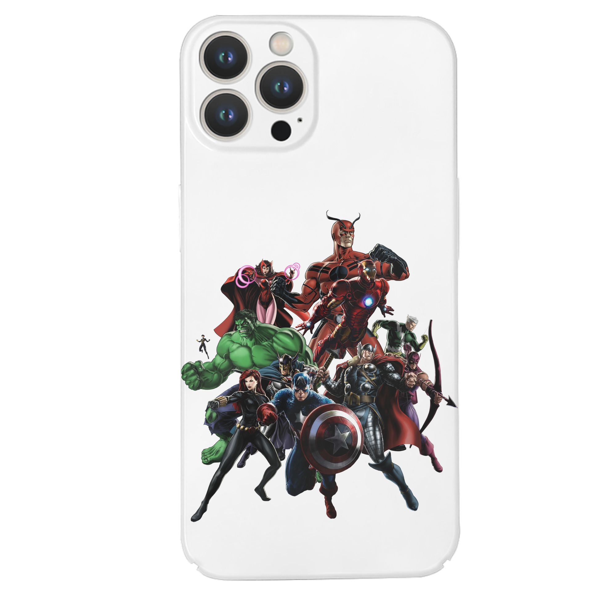 （画像用） アベンジャーズ The Avengers 【iPhone 14シリーズ対応】ハードケース